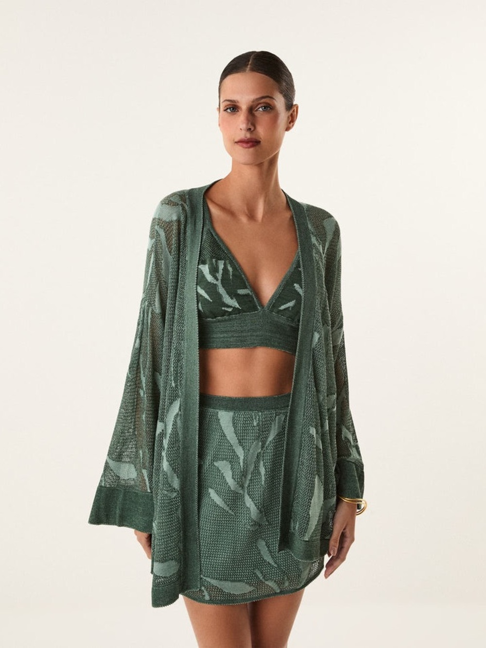 ViX Paula Hermanny Knit Adara Kimono - XS